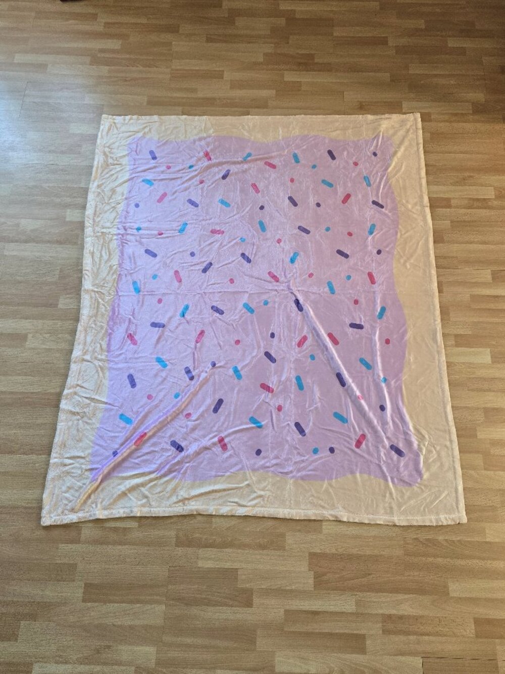 New Pop Tart Terry Town Microfleece Throw Blanket 60" x 50"
